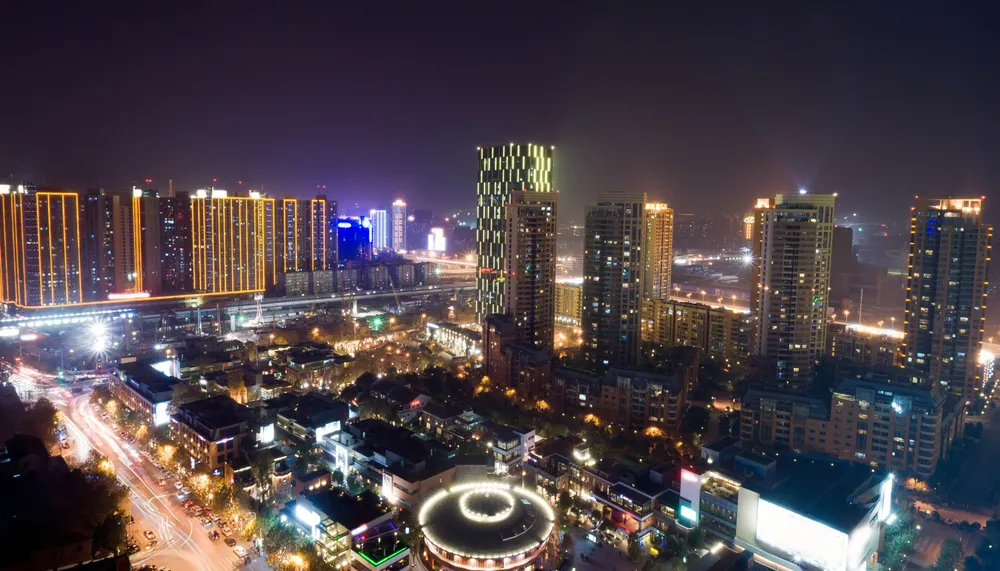 Stolica prowincji Hubei - Wuhan, Chiny. 