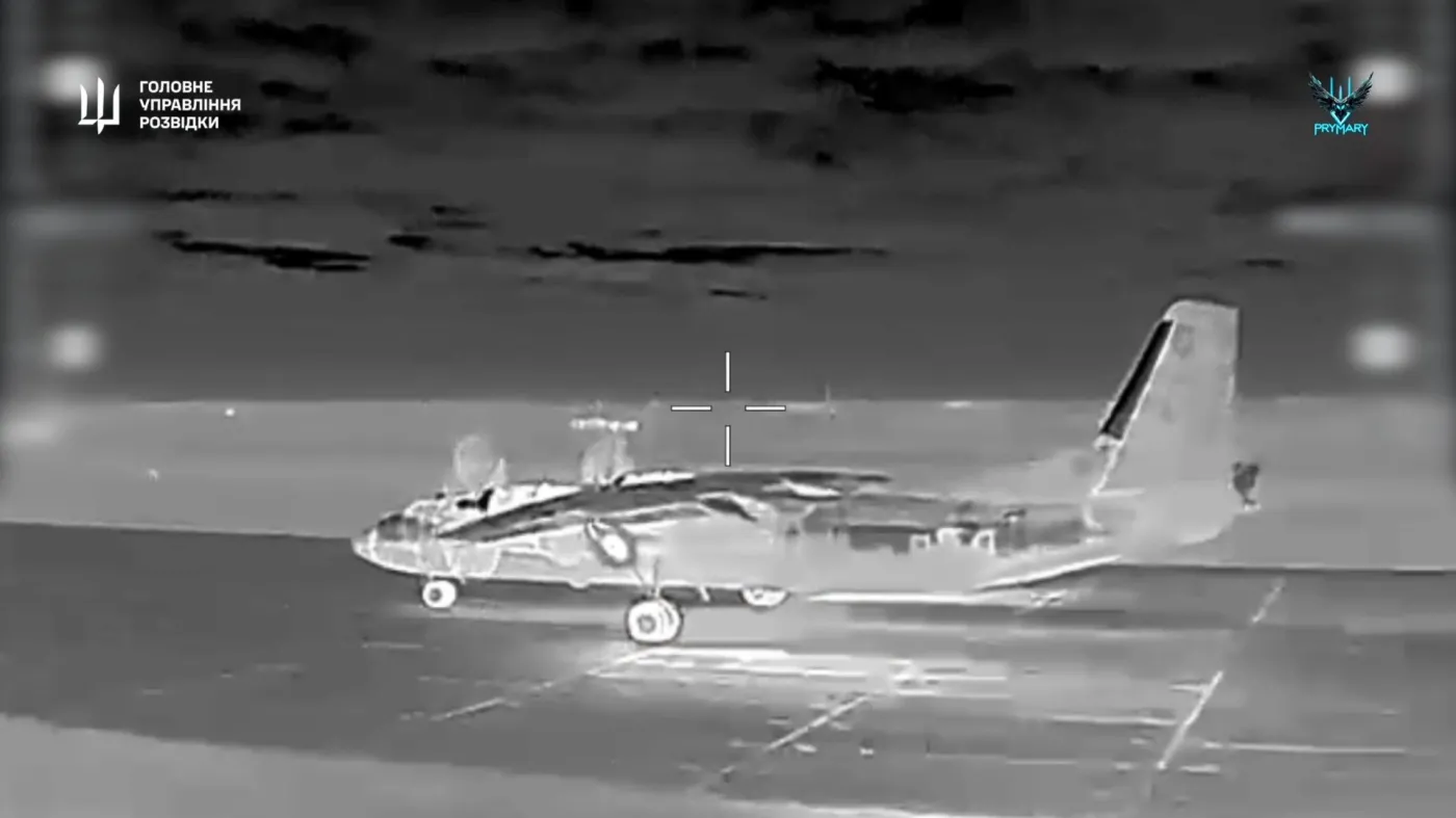 Spektakularny atak ukraińskich "Duchów". Dron trafił startujący samolot – jest nagranie