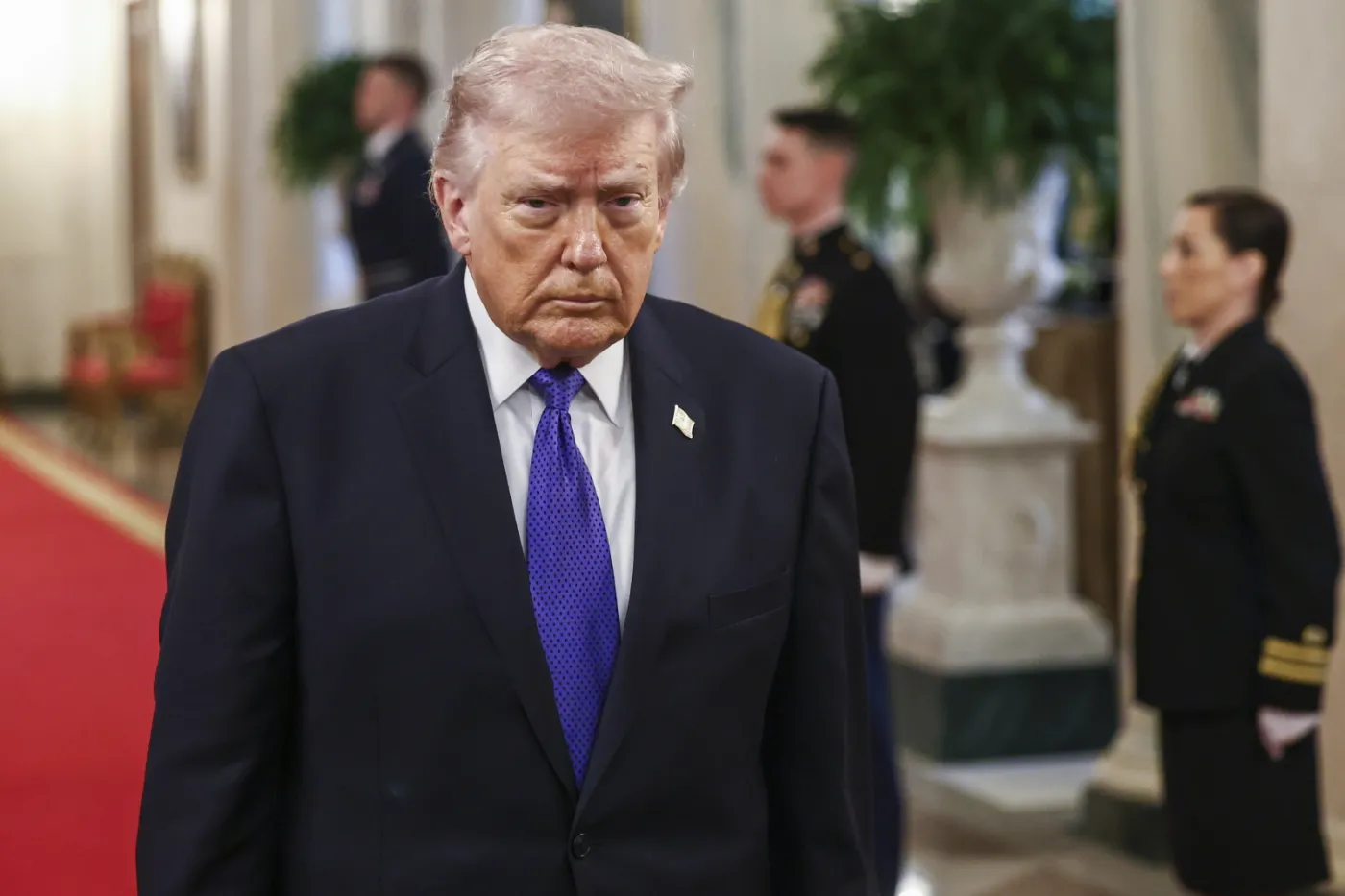US President Trump hosts medal of honor ceremony at the White House