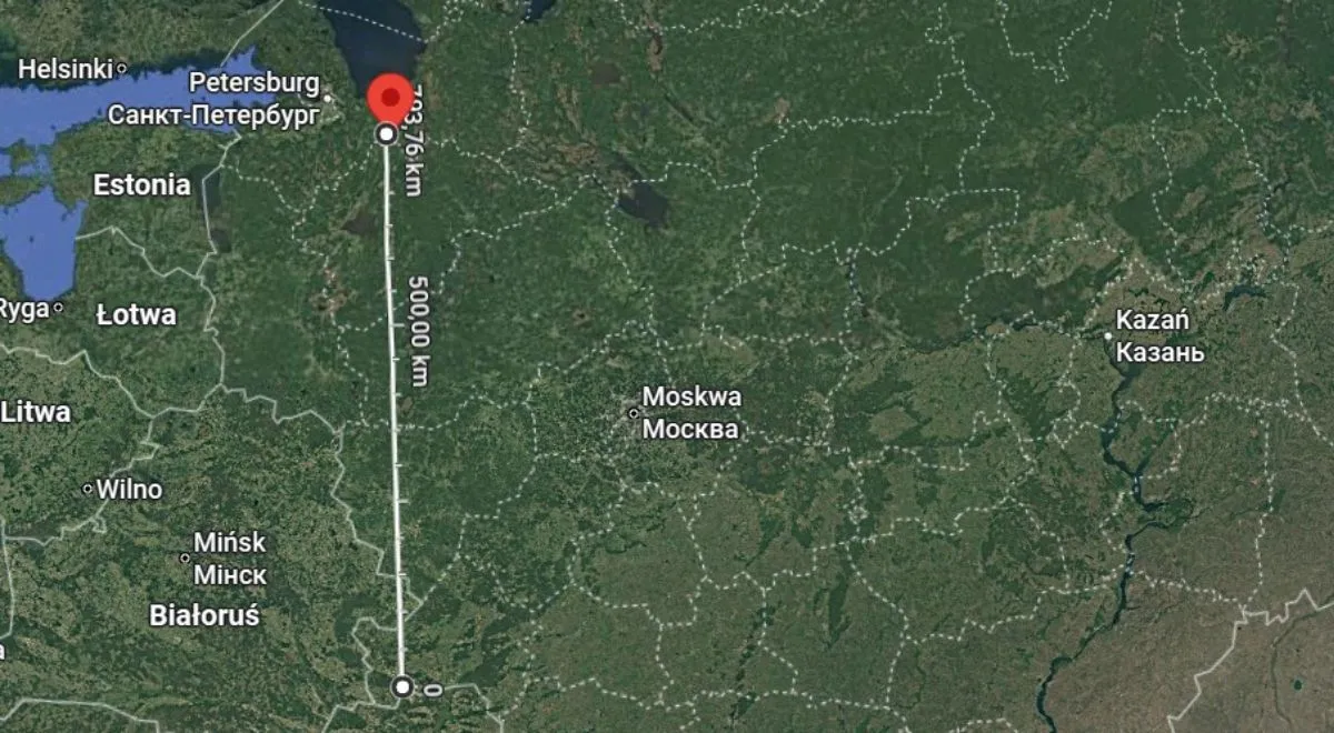 Miasto Kiriszy leży około 800 km od granic Ukrainy