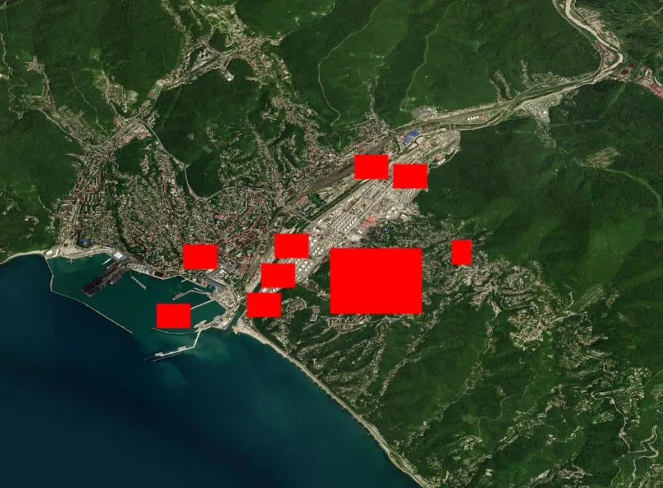 Pożary w Tuapse