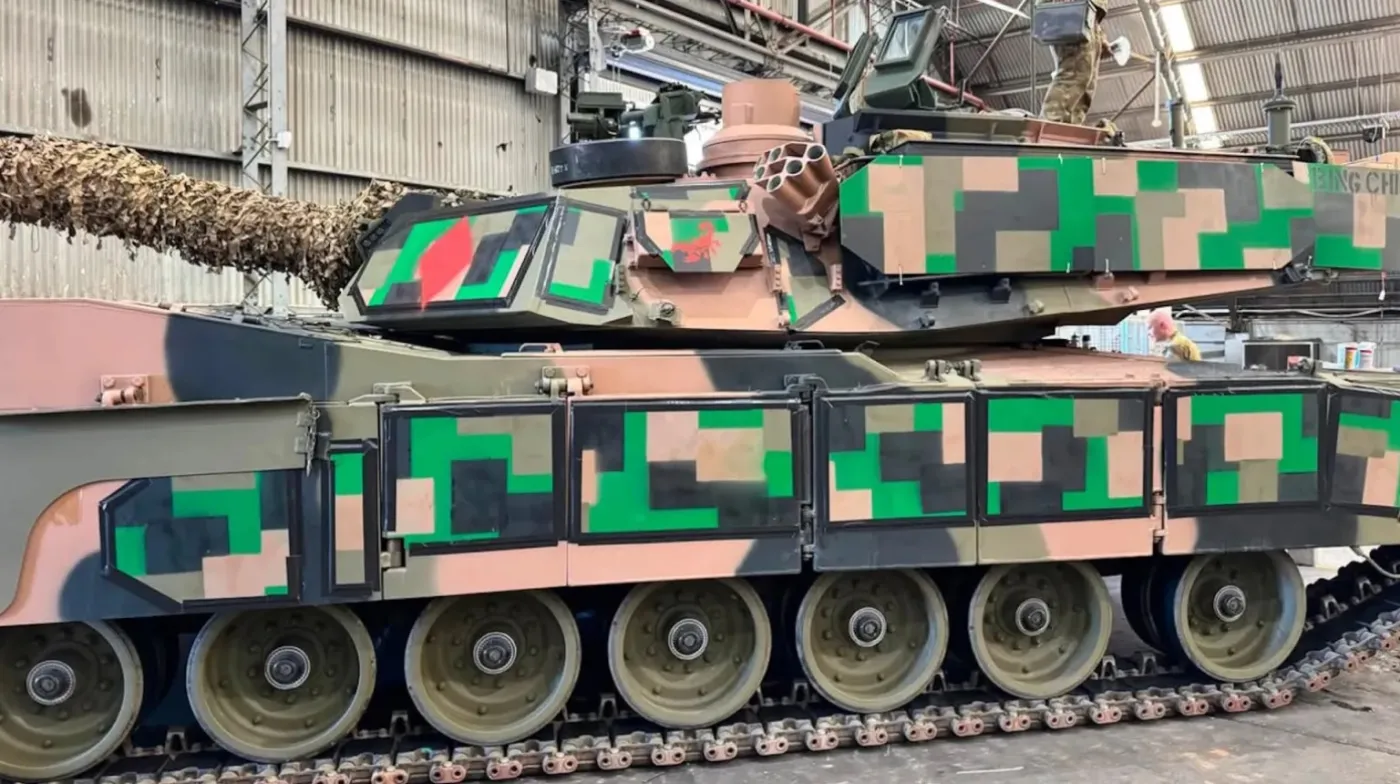 Czołg Abrams w "przebraniu"