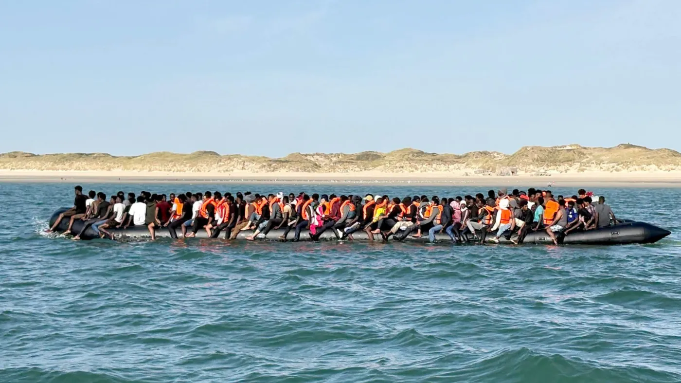 La Manche, migranci, Wielka Brytania, rząd, Rekord
