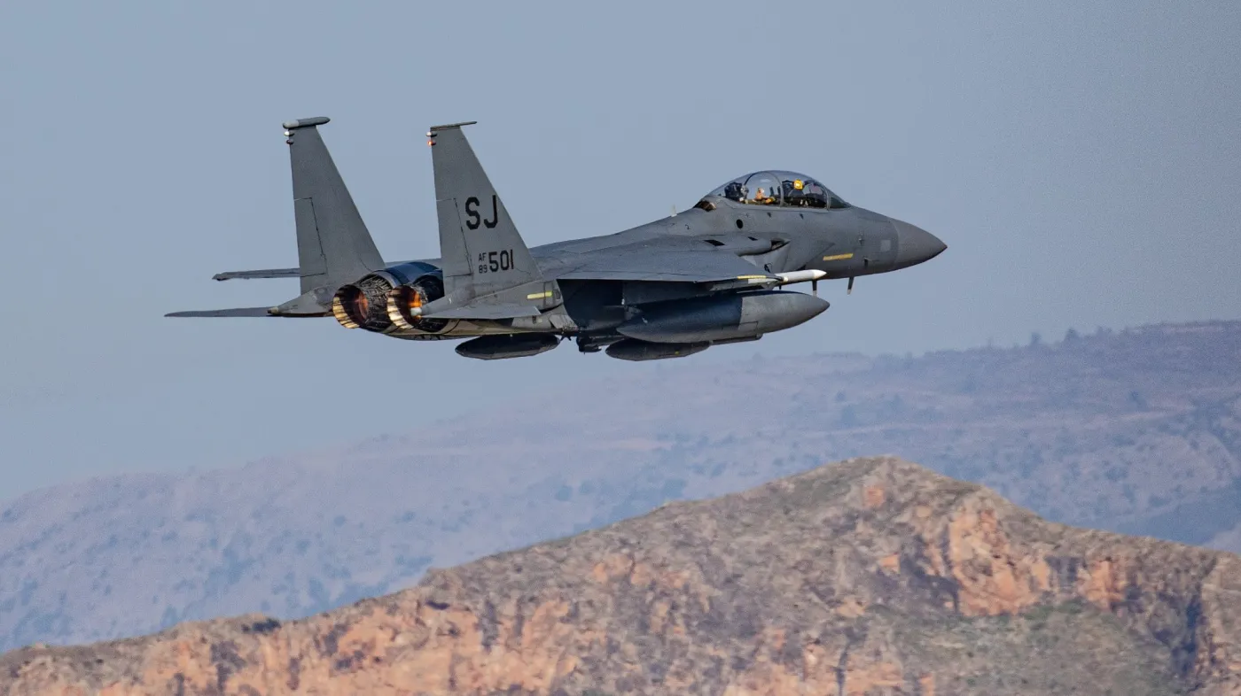 Amerykański myśliwiec F-15E