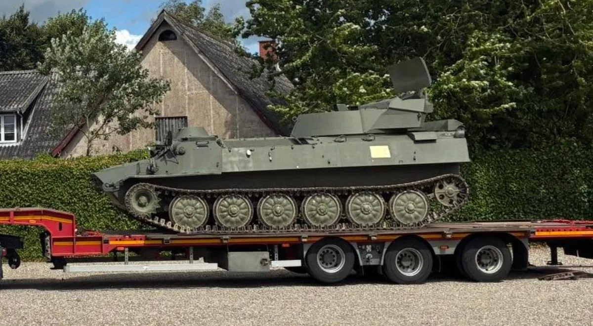 MT-LB SNAR-10 przekazany Ukrainie