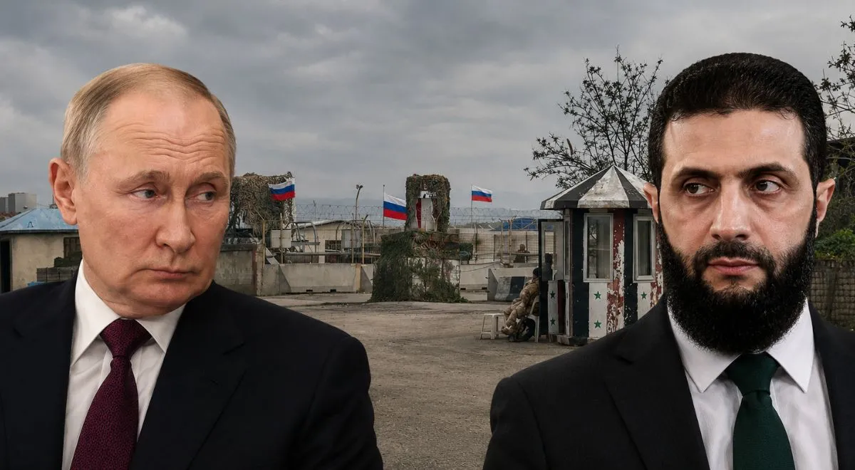 Władimir Putin i Ahmed Asz-Szara