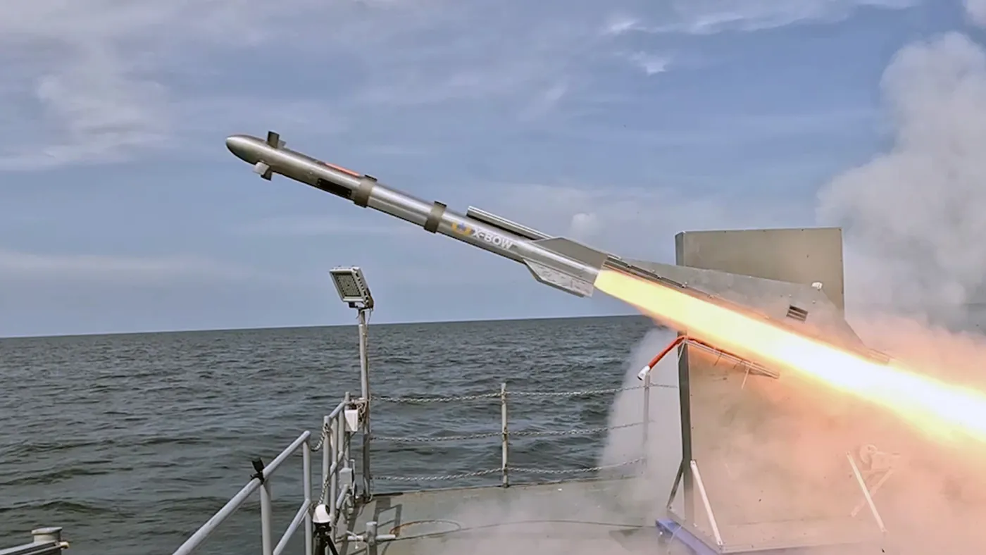 Test pocisku Buckler nad którym pracuje firma X-Bow Systems