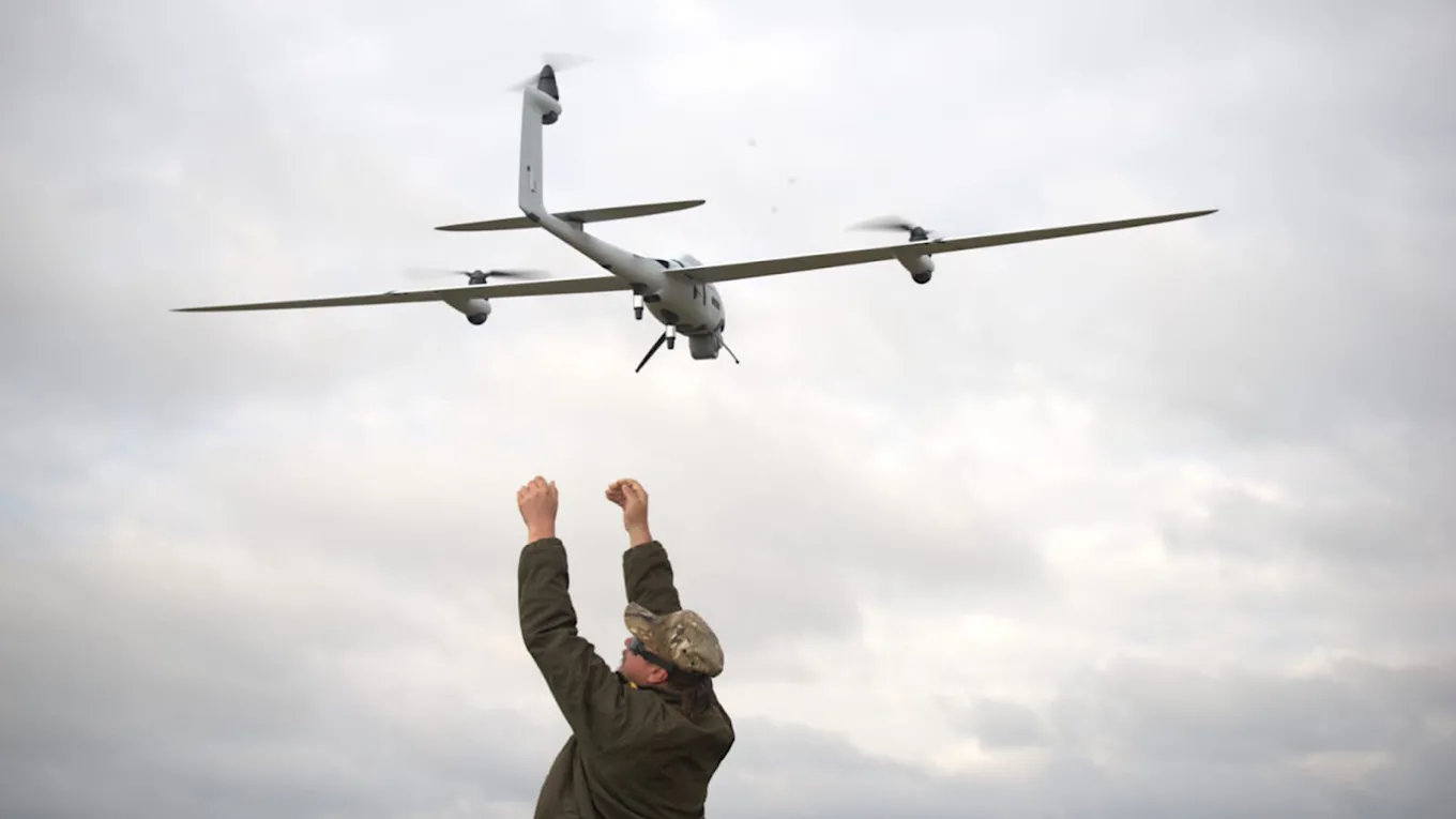 Rosyjski dron zwiadowczy