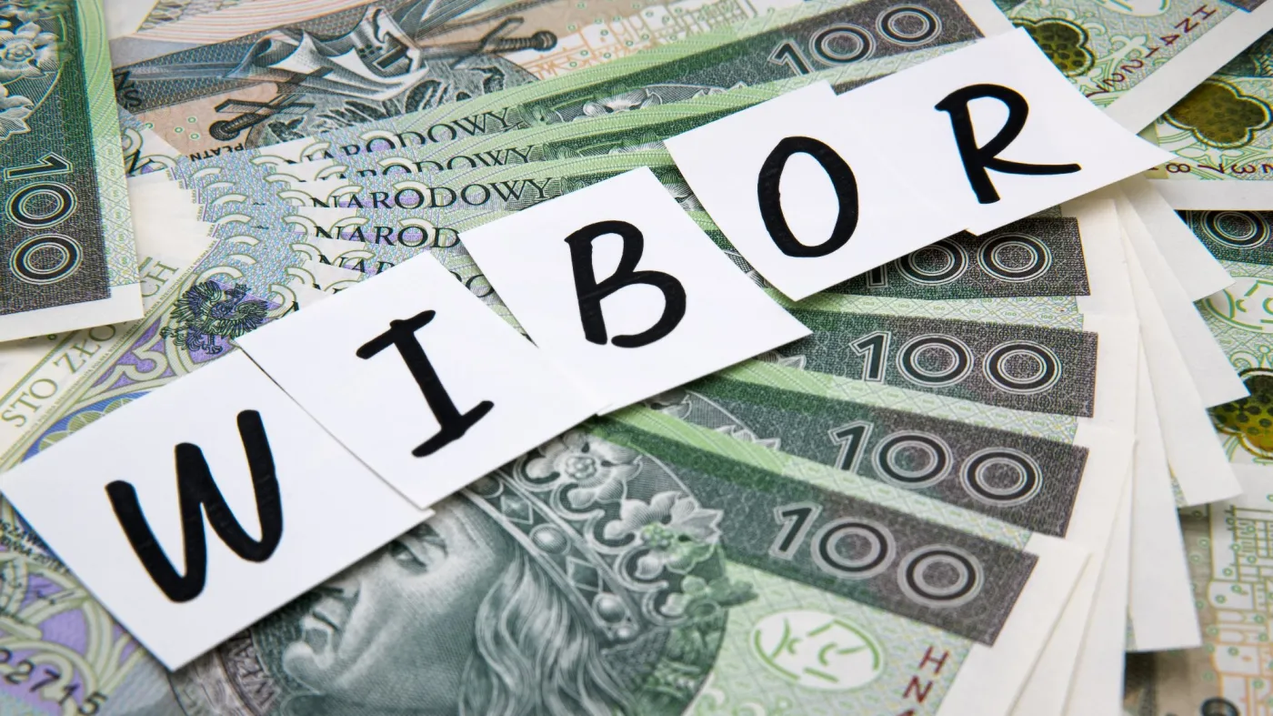 Inscription,Wibor,Next,To,Polish,Money.,Wibor,Is,Warsaw,Interbank