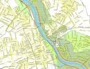 Mapa terenó zalewowych - centrum Warszawy