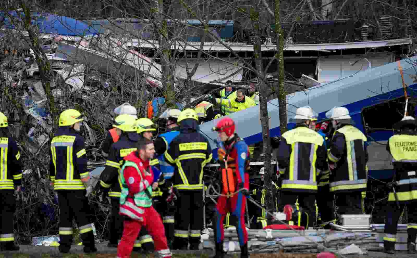 Katastrofa kolejowa w Bawarii. Jest wiele ofiar