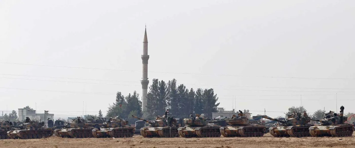 Turecka ofensywa w Syrii  EPA/SEDAT SUNA Dostawca: PAP/EPA.