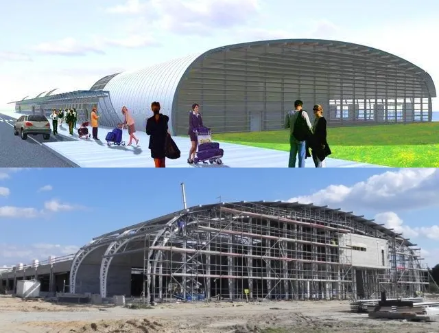 Nowy terminal lotniczy w Modlinie - coraz bliżej otwarcia