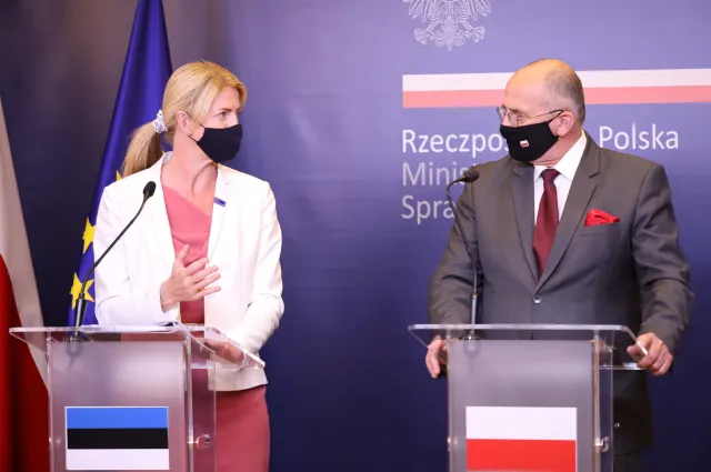 Rau: Polskę i Estonię niepokoi obecność militarna Rosji wzdłuż ukraińskich granic