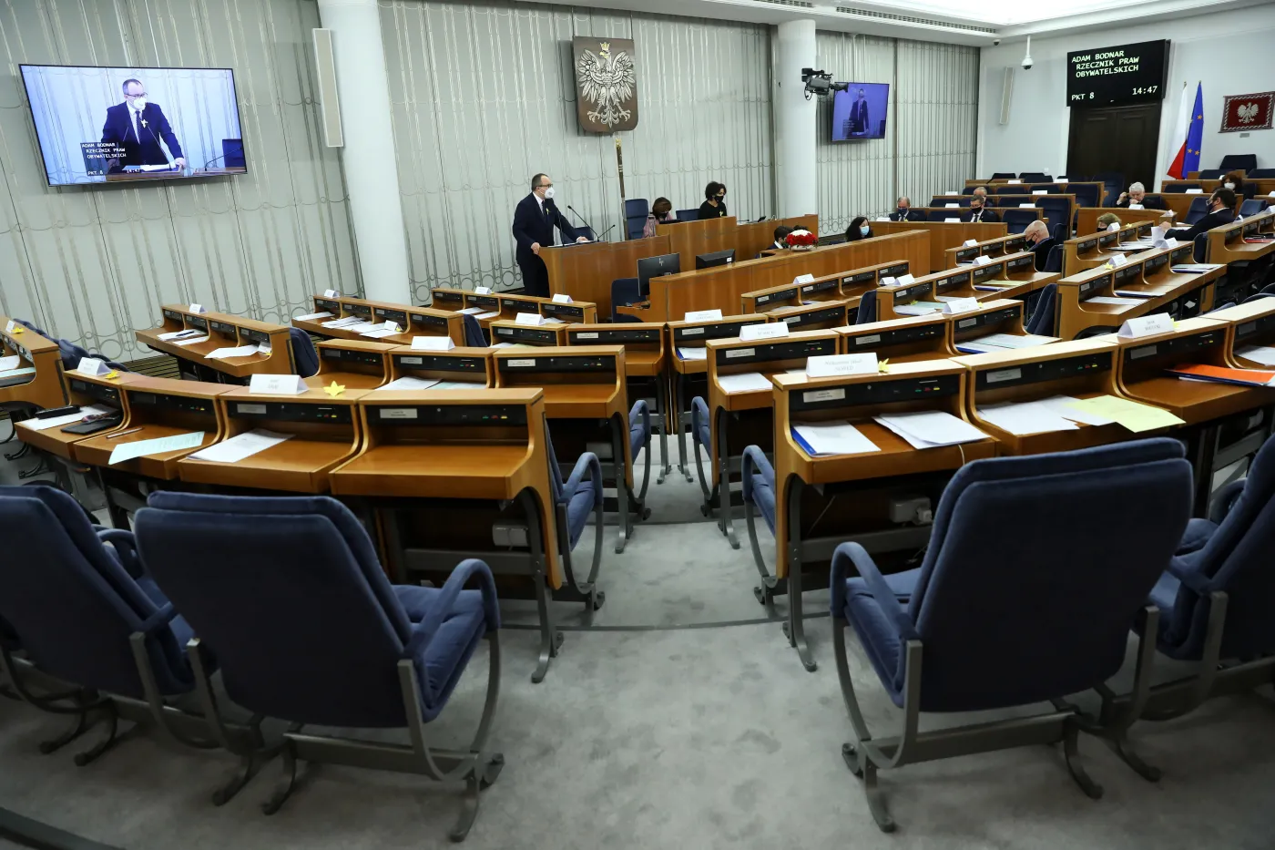 Przedstawiciele większości senackiej: Wróblewski nie przejdzie w Senacie