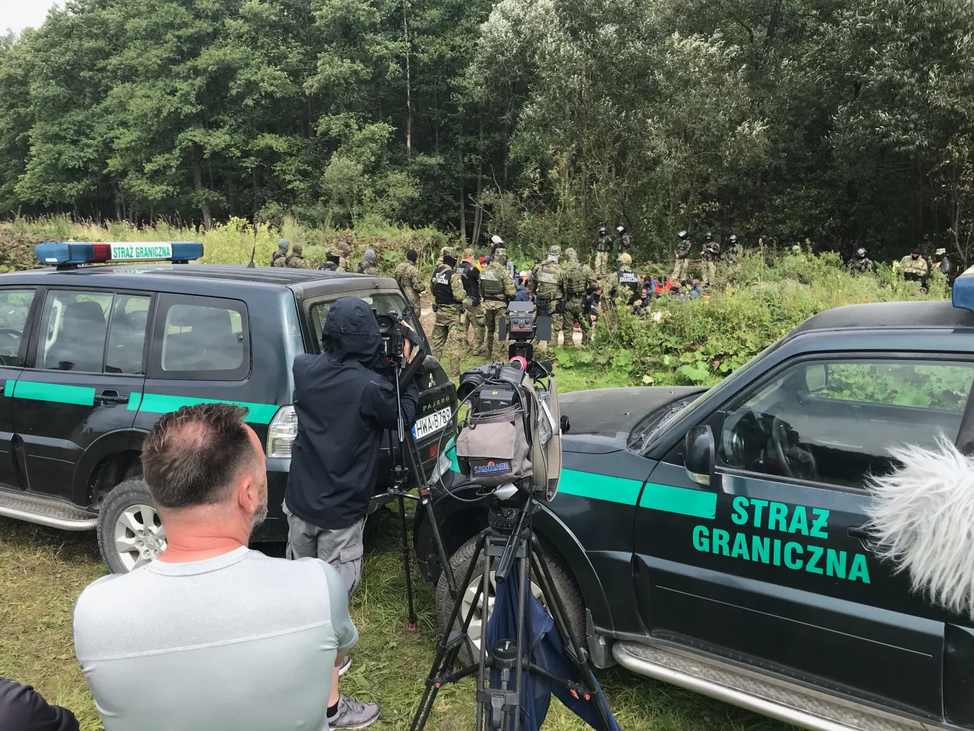 Usnarz Górny. ETPC nakazał dopuścić prawników do koczujących Afgańczyków
