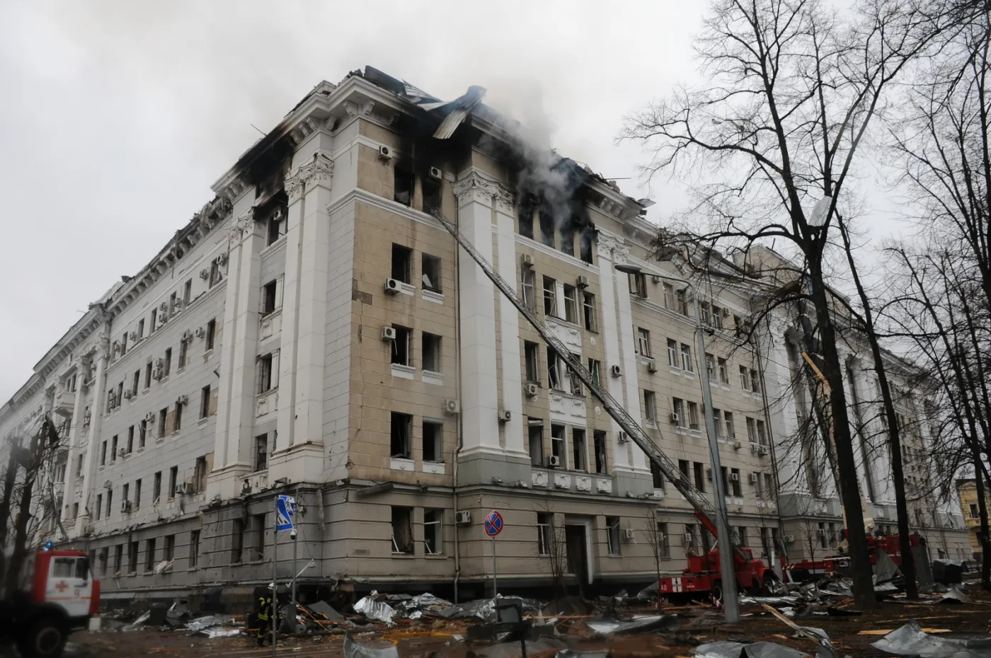 Kryzys humanitarny na terenach okupowanych. Dochodzi do przypadków rozstrzeliwania ludności cywilnej i wolontariuszy
