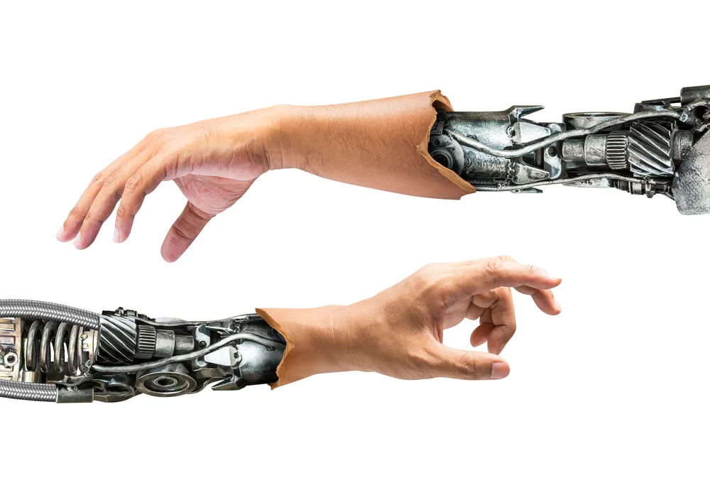 Powstał palec robota pokryty "żywą skórą"