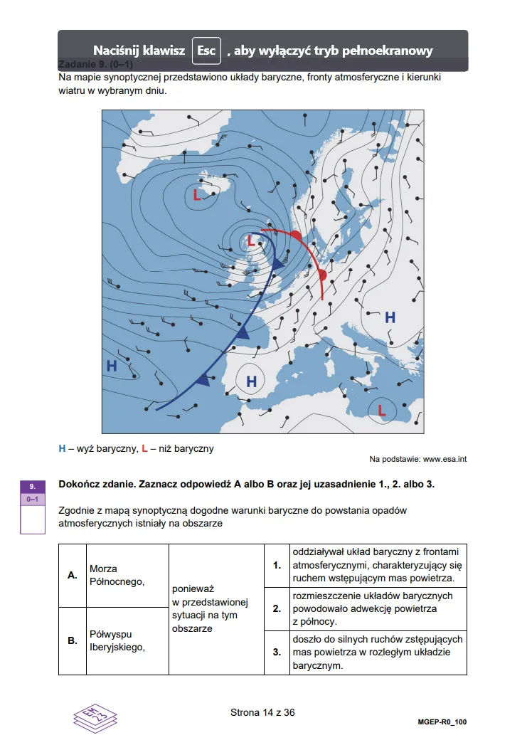 Matura 2023 z geografii, Formuła 2023