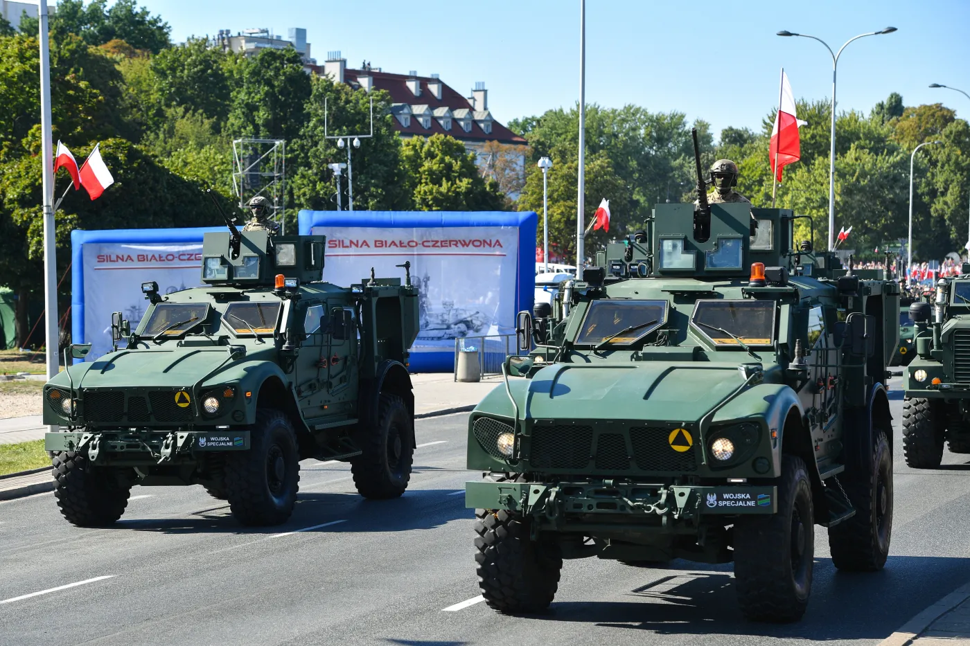 samochody opancerzone Oshkosh M-ATV