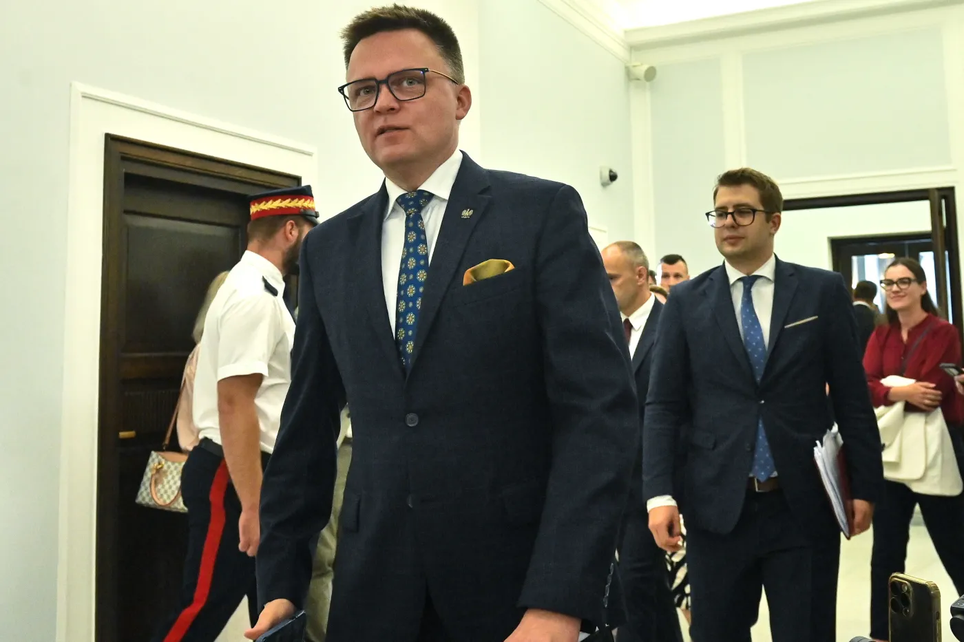Hołownia w tym tygodniu spotka się z Nawrockim. Marszałek zdradza temat rozmowy