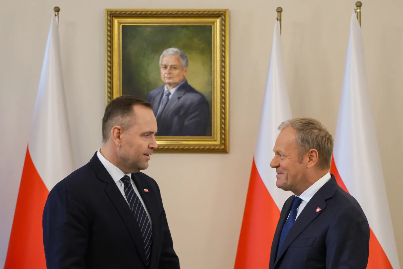 Donald Tusk, Karol Nawrocki