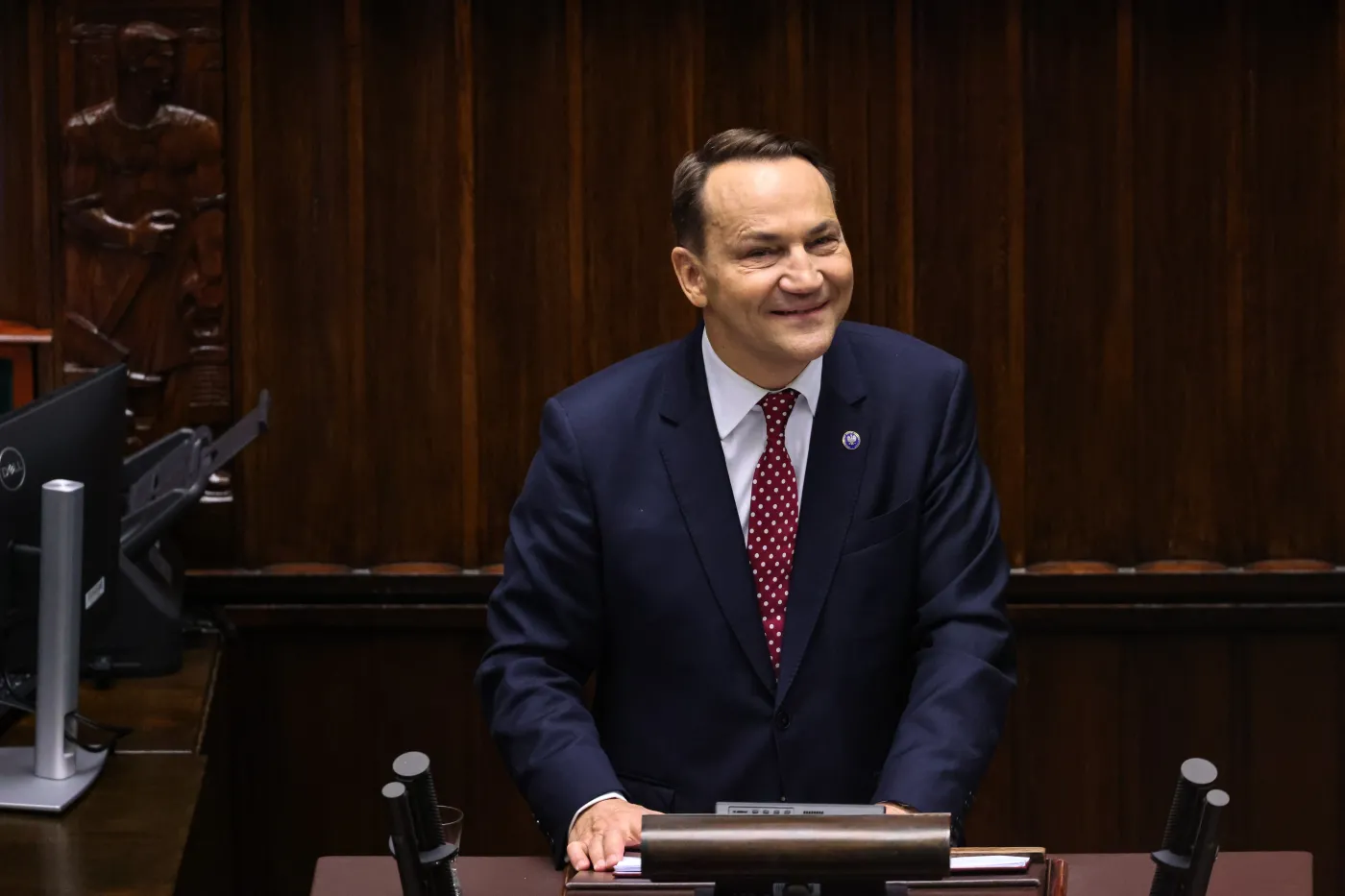 Exposé Radosława Sikorskiego. Jest apel do prezydenta, o zmianach w USA i kształtowaniu UE
