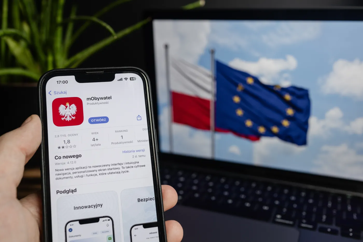 mObywatel trafi do Europy. Jest zapowiedź rządu
