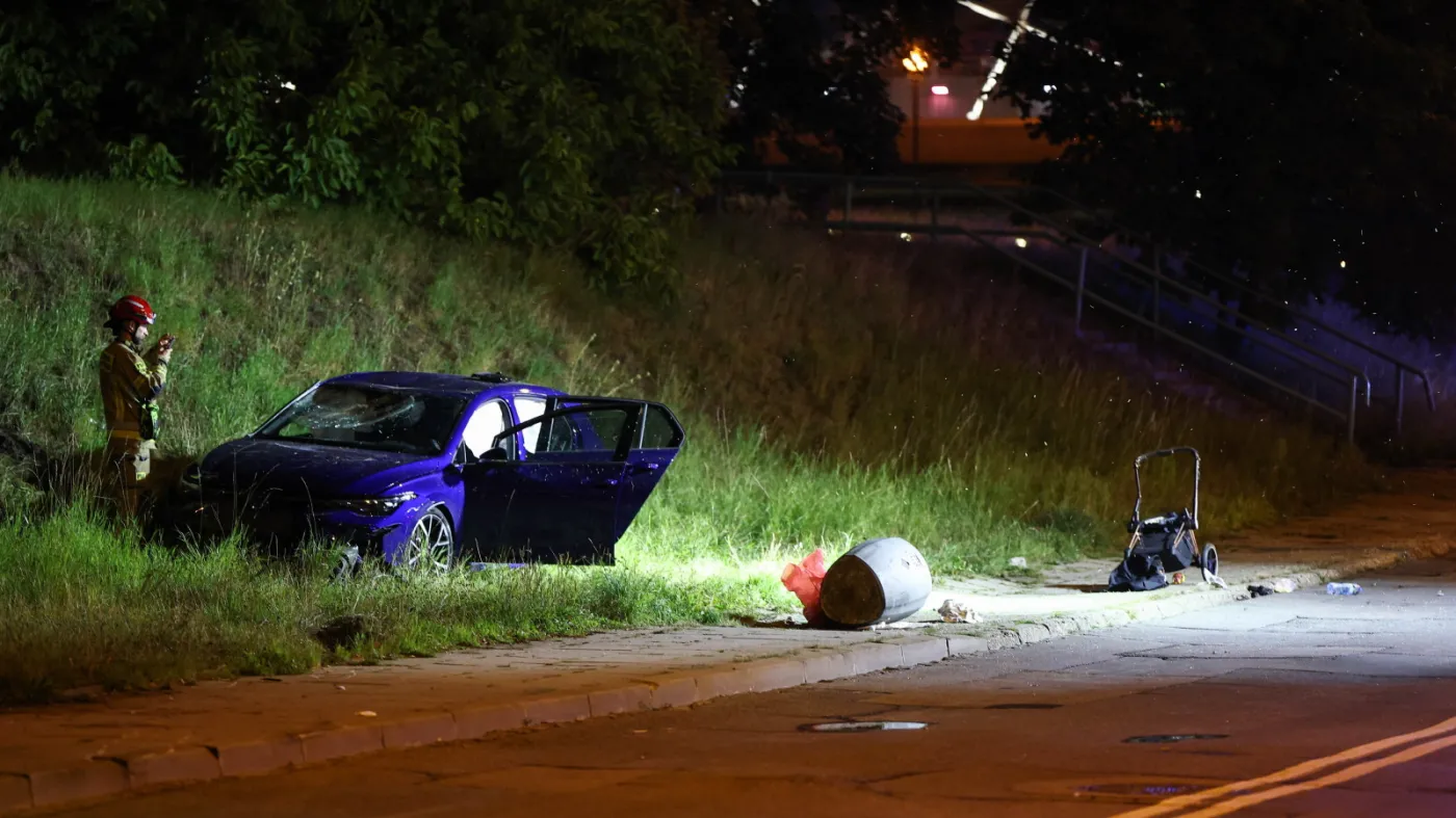 Tragiczny wypadek w Krakowie. Sprawca doprowadzony do prokuratury. Zarzuty możliwe jeszcze dziś