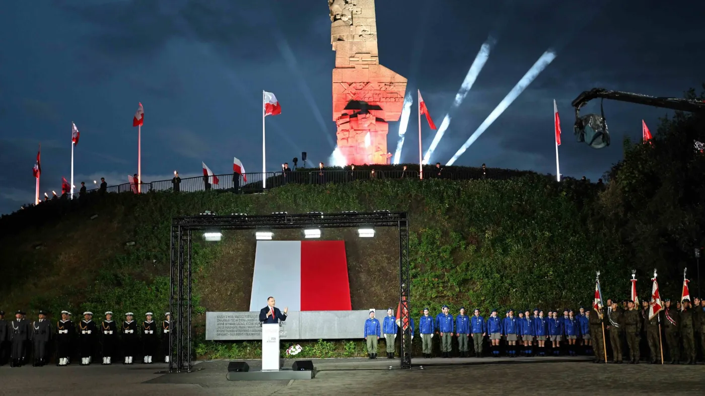 Obchody 87. rocznicy wybuchu II wojny światowej.