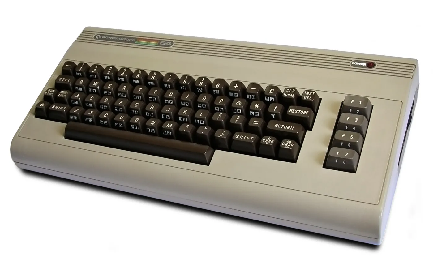 Commodore 64, autor: Bill Bertram, licencja: Creative Commons Attribution-Share Alike 2.5 Generic