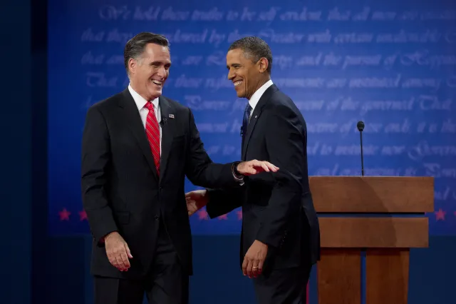 Romney odrabia straty. Wygrał pierwszą debatę telewizyjną