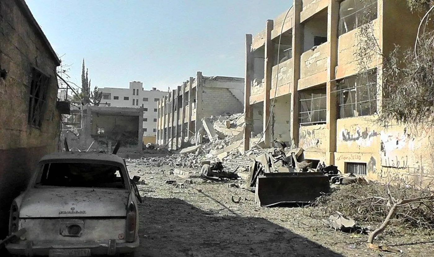 Miasto Hims w Syrii