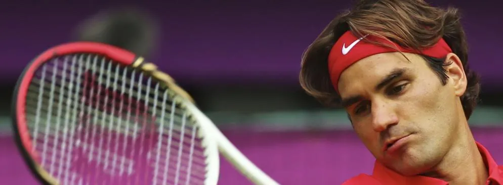 Tenisista Roger Federer.