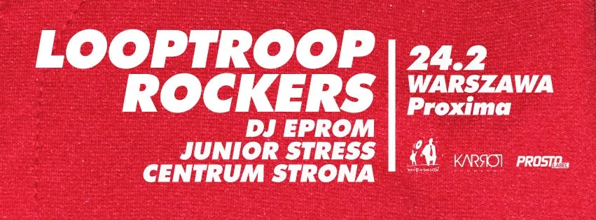 Looptroop Rockers na trzech koncertach w Polsce: Warszawa, Wrocław i Kraków