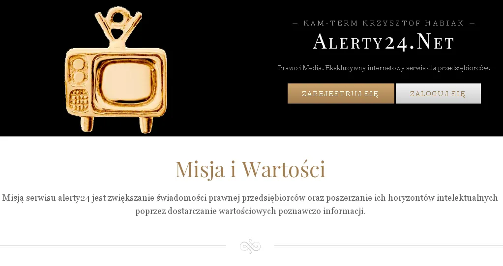Alerty24 to przykrywka pod kolejne wyłudzenia. Habiak uruchomił nowy serwis