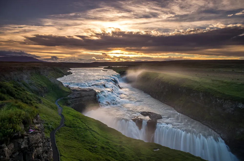 Wodospad Gullfoss