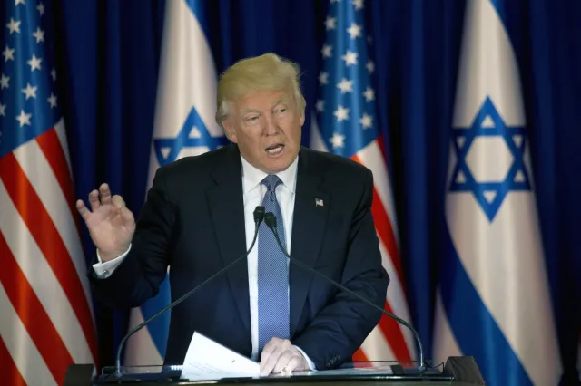 Trump przybył do Betlejem na spotkanie z Abbasem