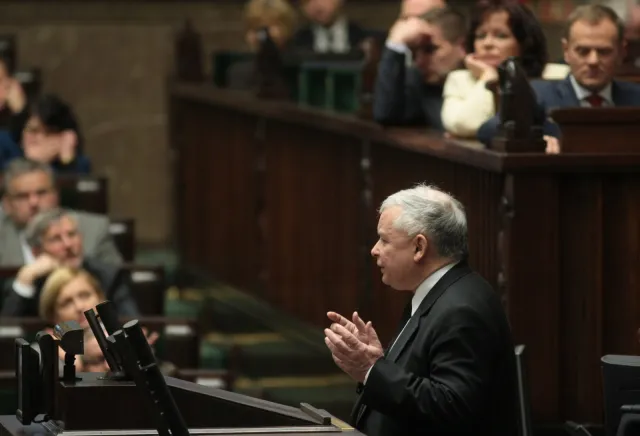 Kaczyński o Tusku: Trudno, by Polska, jeśli ma jakikolwiek szacunek do siebie kogoś takiego popierała
