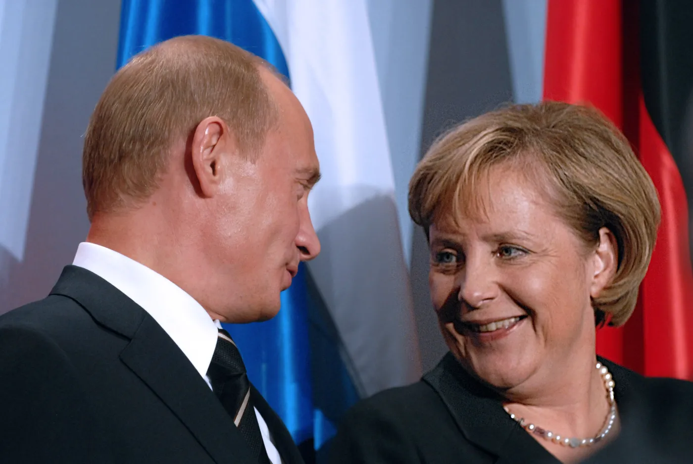 Reprezentacja niemieckiego CSU w Moskwie. "To szpilka wbita w Merkel"