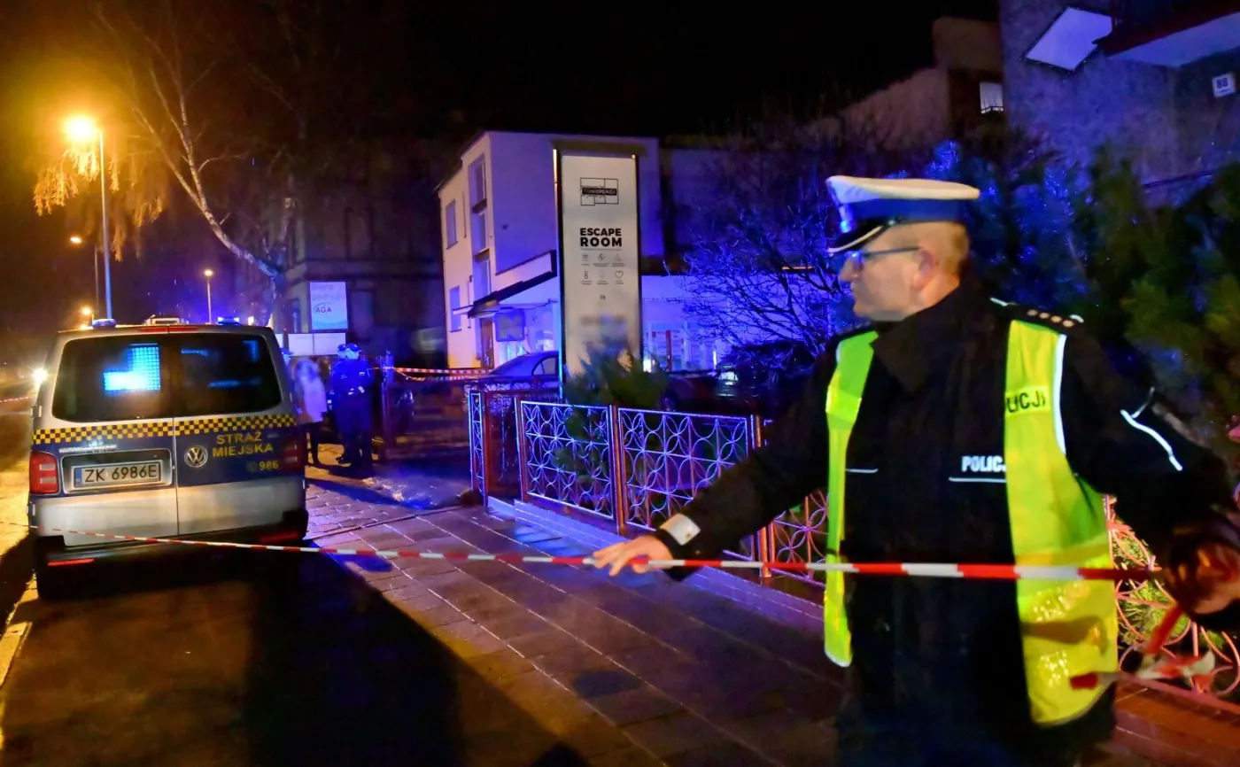 Mazowieccy strażacy w escape roomach sprawdzają m.in. warunki ewakuacji