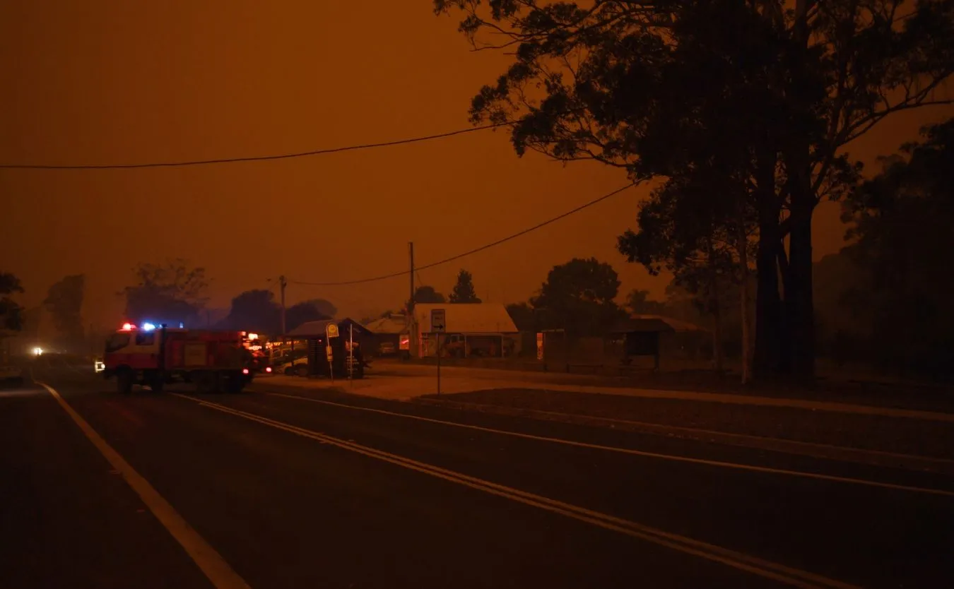 Australia: Pożary wyzwoliły tak wysokie temperatury, że powstał swoisty mikroklimat