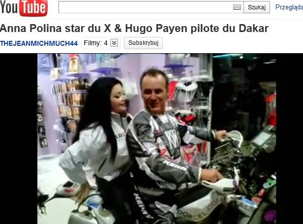 Motocyklista na Rajdzie Dakar będzie promował porno