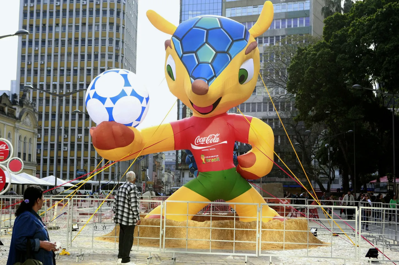 "Fuleco" maskotką piłkarskiego mundialu w Brazylii