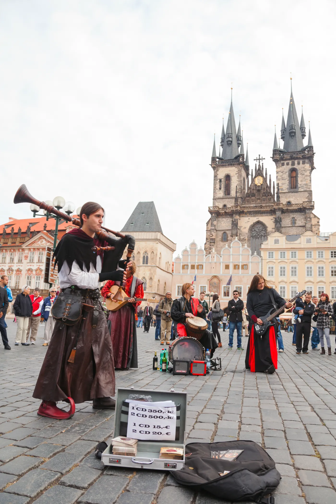 Praga. Artyści na rynku