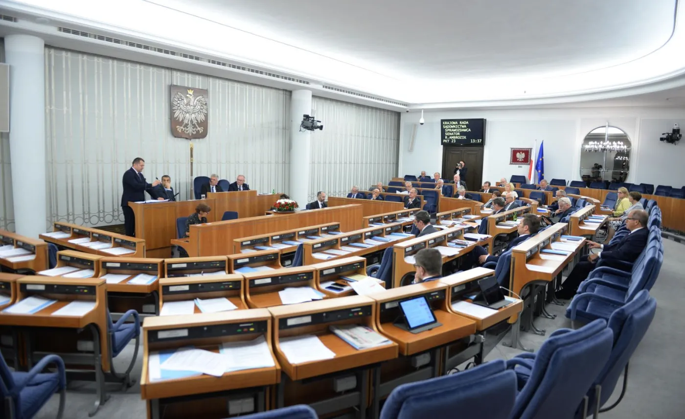 Senat przyjął bez poprawek nowelizacje ustaw o KRS i o ustroju sądów powszechnych