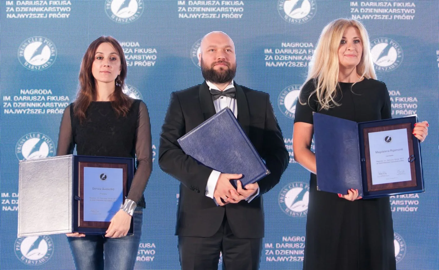 Nagroda im. Dariusza Fikusa dla Magdaleny Rigamonti