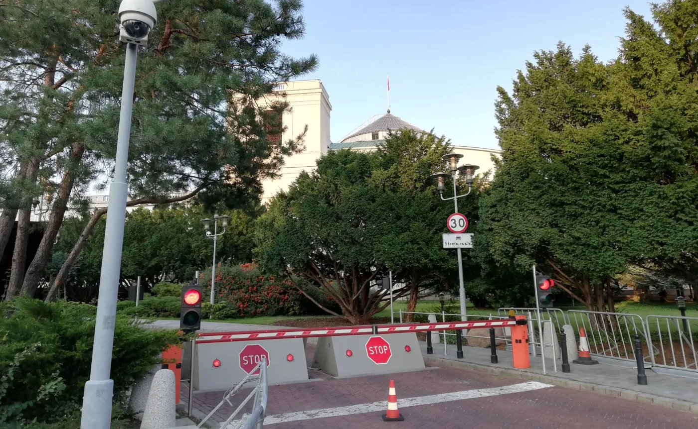 Sejm. Wjazd