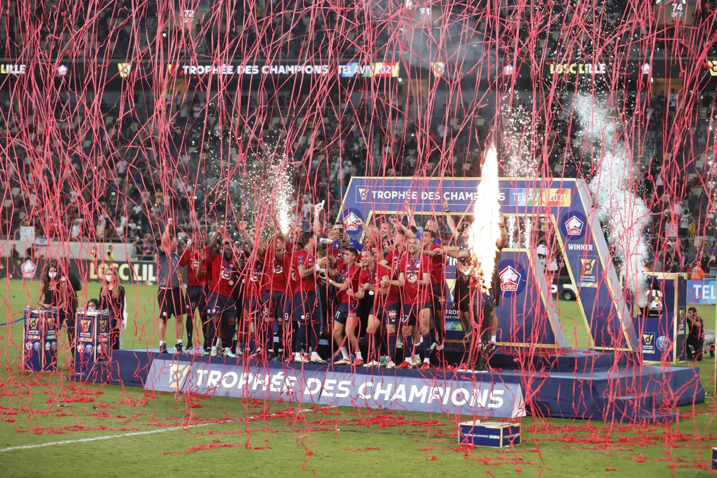 Superpuchar Francji dla Lille po zwycięstwie nad Paris Saint Germain