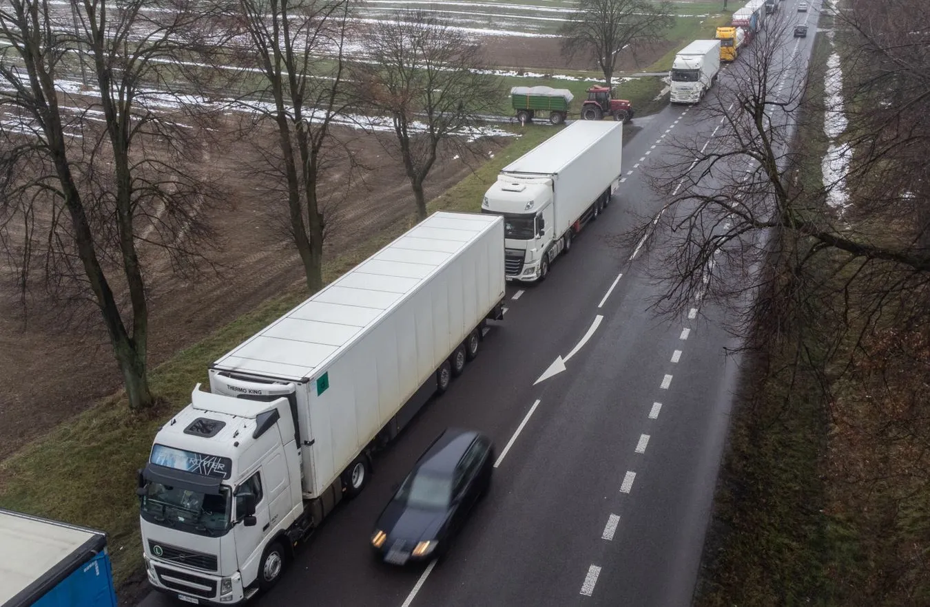 Tragedia na granicy. Nie żyje kierowca ciężarówki